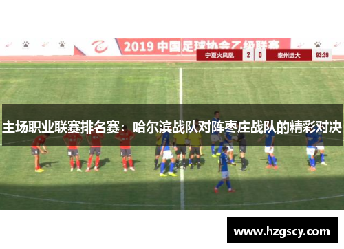 主场职业联赛排名赛：哈尔滨战队对阵枣庄战队的精彩对决